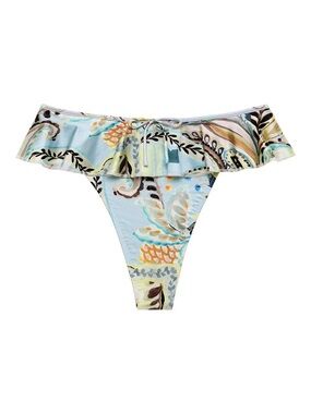 St Barths Floral Tamarindo Ruffle Bikini Bottom